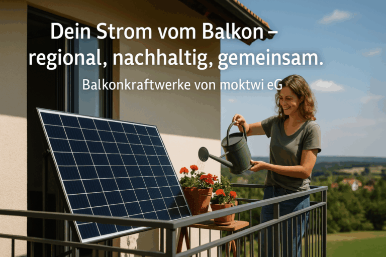podcast über uns: Thema Balkonkraftwerke