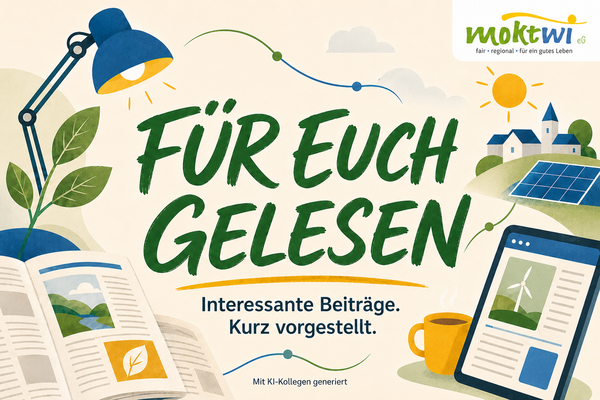 Für euch gelesen: Energiepolitik ist eine Frage von Macht und Mitgestaltung